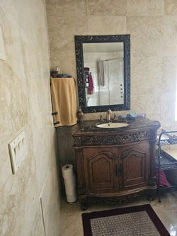 Bathroom Vanity And Mirror