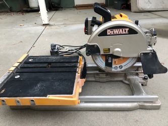 DeWalt tile saw