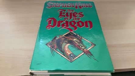 STEPHEN KING HARDCOVER BOOK - THE EYES OF THE DRAGON- First Edition