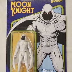 KENNER CARD. MARVEL LEGENDS. MOON KNIGHT 🌙 3.75 " ACTION FIGURE. 