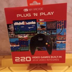 My Arcade Plug 'n Play Controller With 220 Games Built In - NEW IN BOX