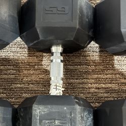 65lb Single Dumbbell Weight