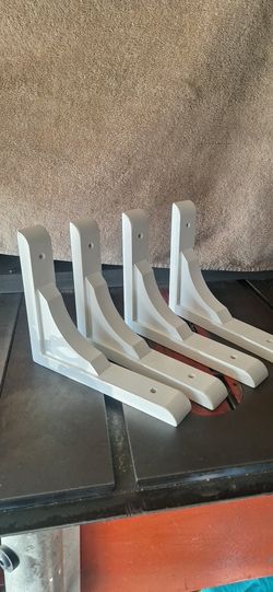 WOOD BRAKETS FOR SHELVES,9"X7"