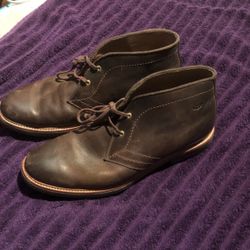 40$ ugg men brown dress boot size 10.5