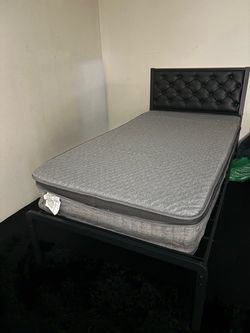 Bed Frame and Mattress