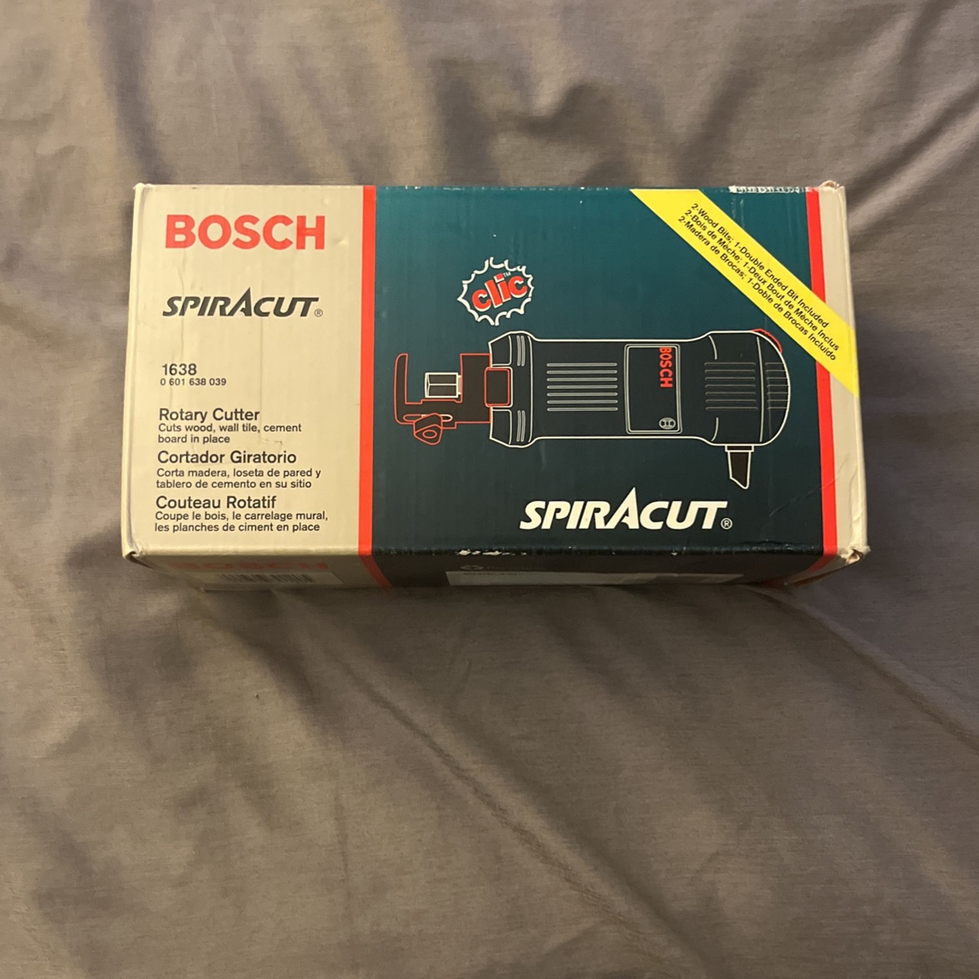 BOSCH Rotary Cutter SpirAcut 1638