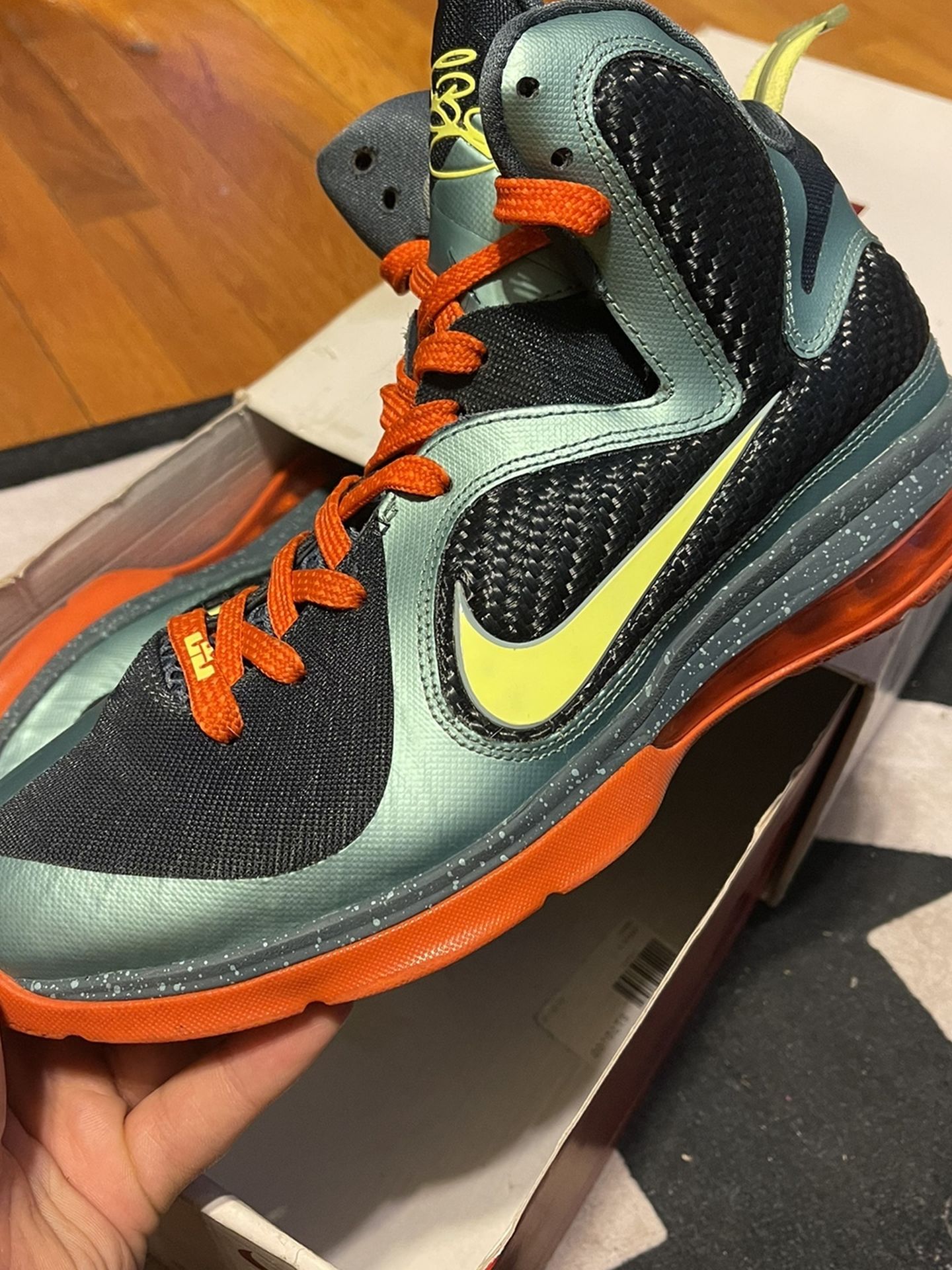 Nike Lebron 9s basketball Sneaker “canon”