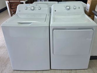 GE Washer & Dryer for Sale 
(Works Great)
Comes w/ Warranty 
Delivery Available 

Our store address is:
1260 Highway 85 N
Fayetteville,  GA