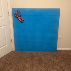 Nerf Gun Pegboard