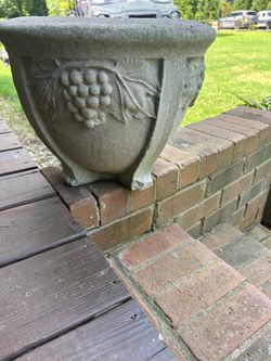 Vintage Concrete Grape Planter