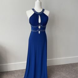 Royal Blue Gown/Prom Dress