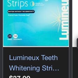 Whitening strips/$10