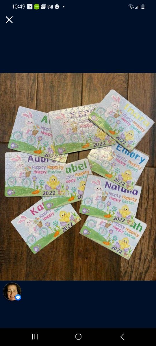 Personalized Easter Puzzles