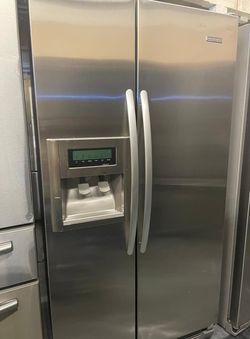KitchenAid Side By Side Stainless Steel Fridge
