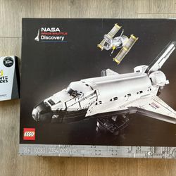 New LEGO Creator Expert NASA Space Shuttle Discovery 10283 + Light My Bricks Lighting Kit