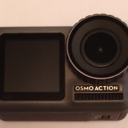 Mint Condition DJI Osmo Action 4K HDR Camera - Dual Screen Waterproof Action Cam