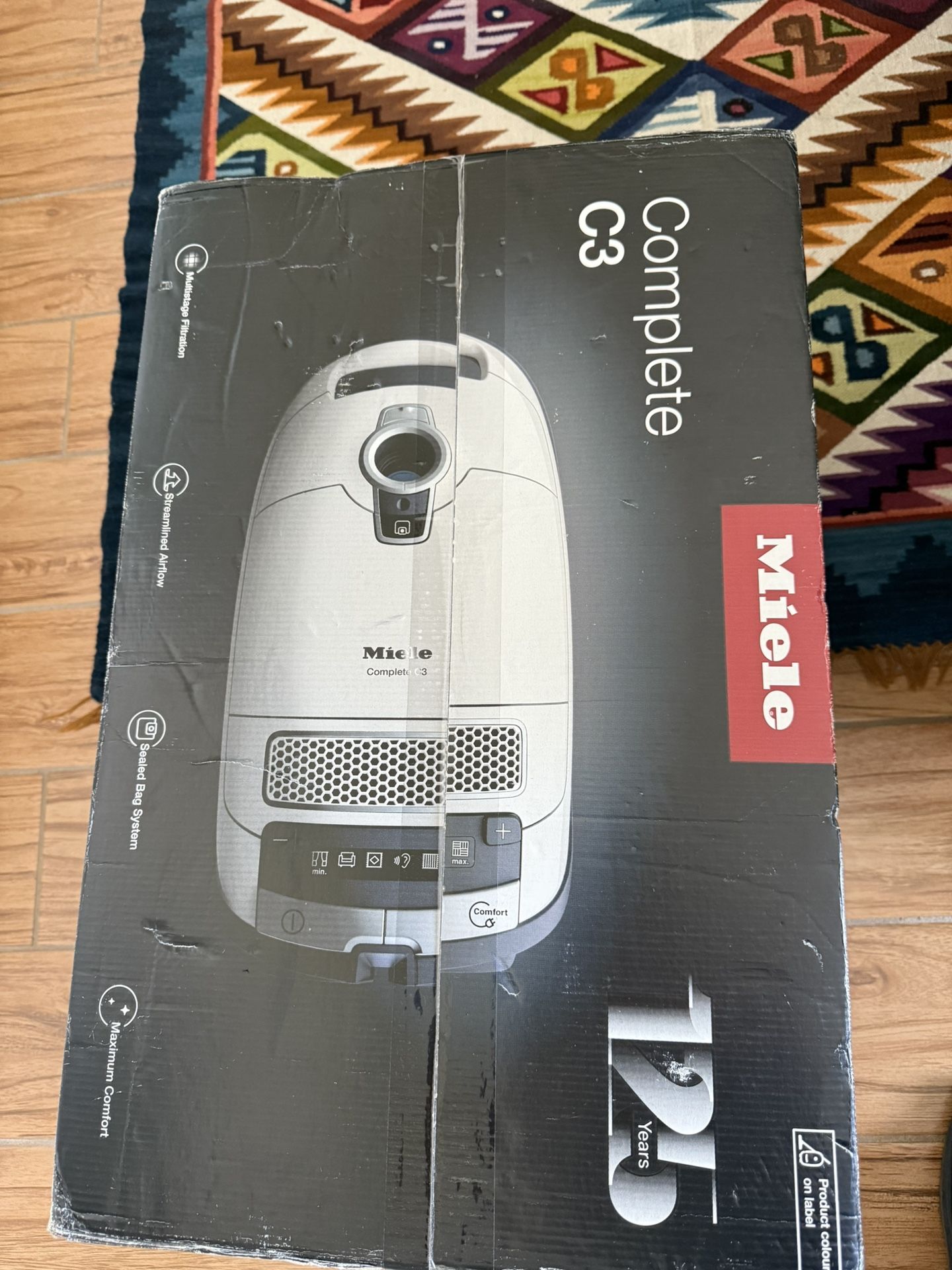 Miele Vacuum C3 125 Gala Gray New