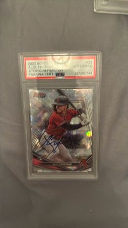 ALEK THOMAS AUTHENTIC AUTO