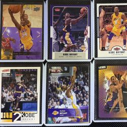 🔥 Kobe Bryant Lakers Card Basketball/NBA Lot (10 cards) Black Mamba