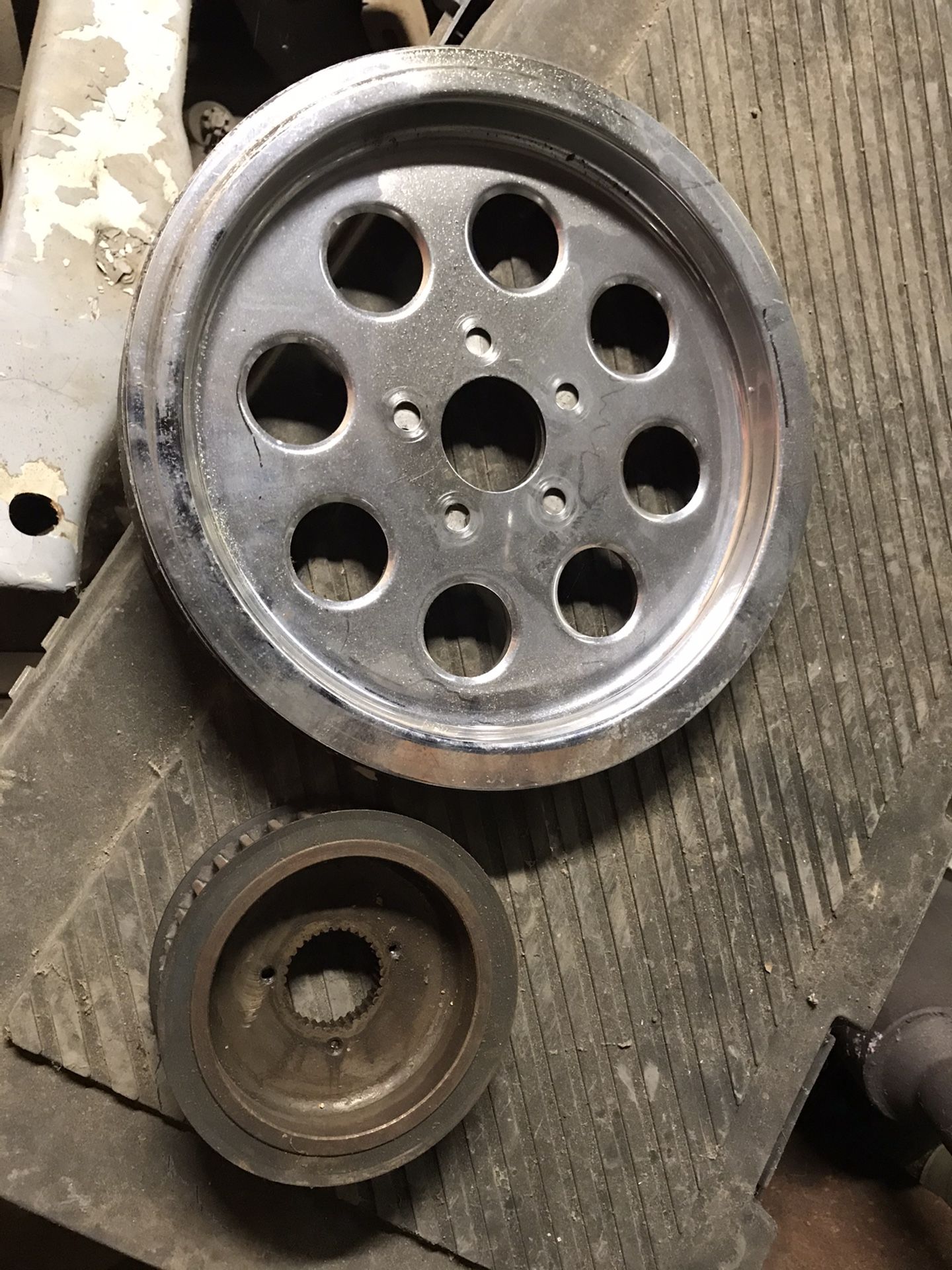 Harley Front And Rear Pulley Set