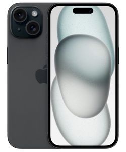 Apple iPhone 15 Plus, 128GB, Black - Unlocked (Renewed)