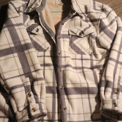 Flannel Sweater From COSTCO 