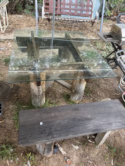 Glass table