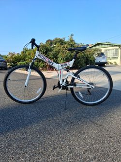 Stowabike 26" MTB V2 Folding Dual-Suspension Mountain Bike.