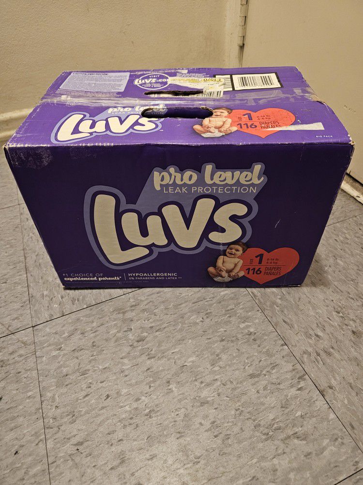 Luvs Diapers Size 1 - 116 Count