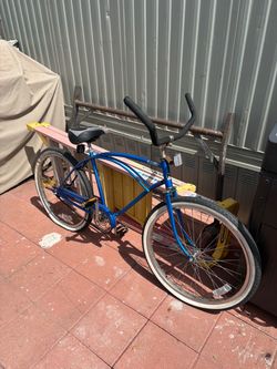 Blue Beach Cruiser Bicycle Murray