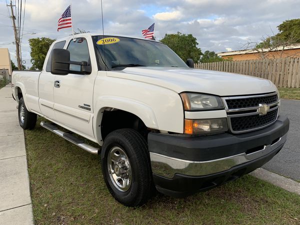 2006 Chevy 2500 Silverado HD Duramax Diesel for Sale in West Palm Beach ...