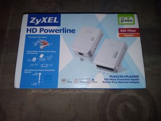 Sealed ZyXel HD Powerline