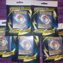 Pokemon T.C.G. cards (4x booster pack) 40 cards + guaranteed holo-rare