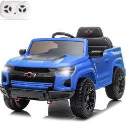  Chevrolet Colorado Electric Car for Kids, 12V Ride on Toys for Toddlers with Remote Control, Battery Powered Electric Car Ride On Vehi