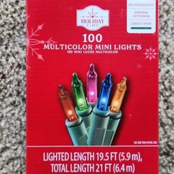 Multicolored Xmas Lights