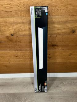 Commercial Electric 6x48 LED Flat Panel Light FlexInstall 5CCT Dimmable NEW
