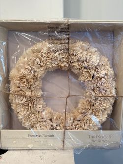 Threshold Preserved Floral Wreath