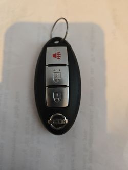 Nissan key 3 button smart remote