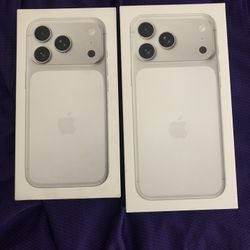Apple iPhone 17 Pro Max Or 17 Silver Unlocked 