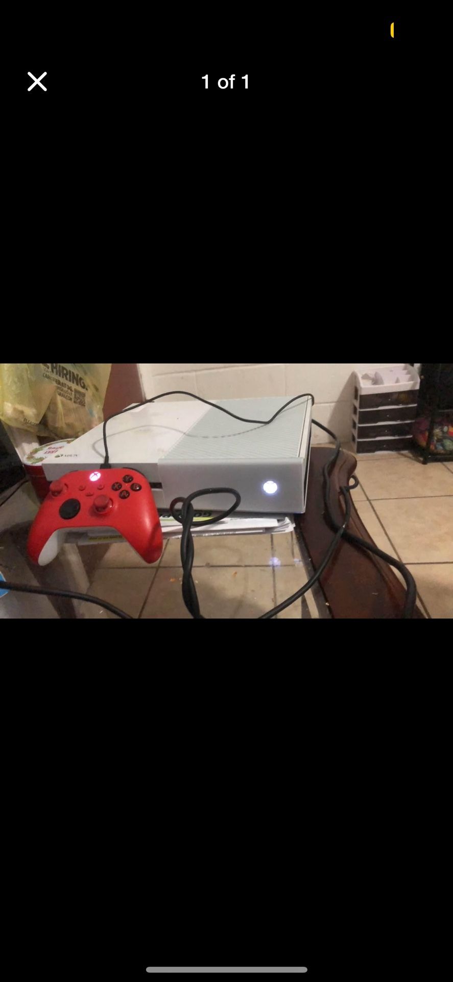 Xbox One White Disk , 1 Controller