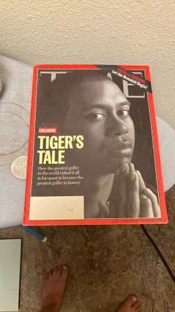 2000 Tiger Woods Magazine Time