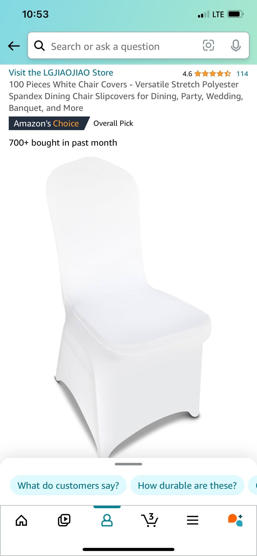 Banquet Chair Covers