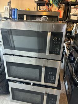 GE Over Head Microwaves Sale