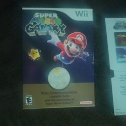 Wii Super Mario Galaxy Launch Coin