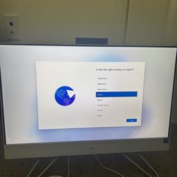 HP 27’ all in one computer
