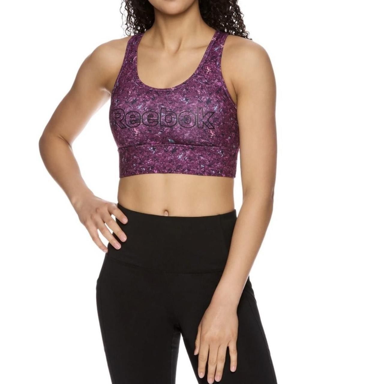 🆕Reebok Women’s Longlined Renew Sports Bra NWT Size XS