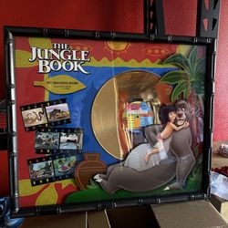 Disney The Jungle Book Framed Gold Record