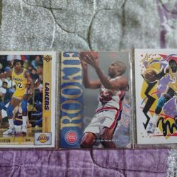 Magic Johnson An Grant Hill Rookie