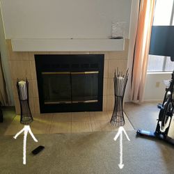 2 Decor Candles 