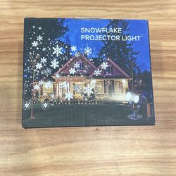 Snowflake Projector Light Outdoor Decoration (New)